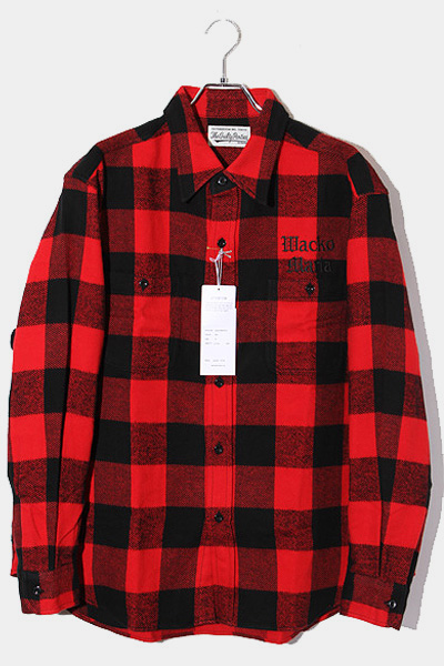 未使用品 2024SS WACKO MARIA ワコマリア SIZE:XL FLANNEL REGULAR  