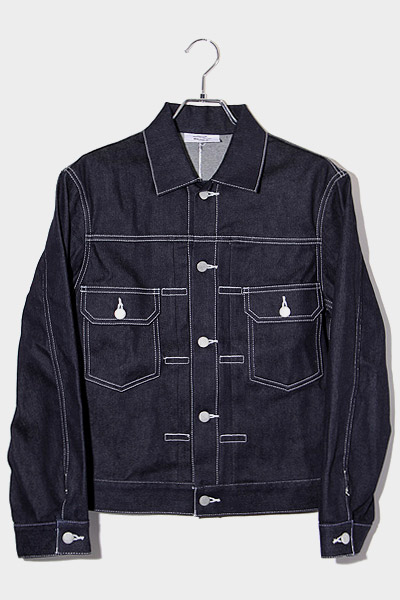 未使用品 BASICKS ベイシックス Heart Stitch Denim Jacket ハート 