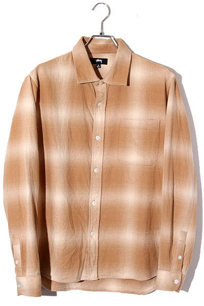 2023SS Stussy ステューシー SIZE:S Bay Plaid Shirt チェック 長袖 
