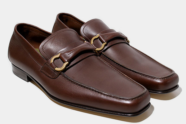 25.5cm Salvatore Ferragamo サルヴァトーレフェラガモ レザー 