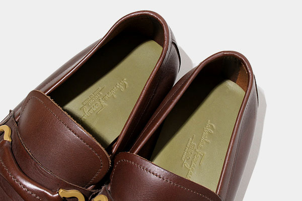 25.5cm Salvatore Ferragamo サルヴァトーレフェラガモ レザー 