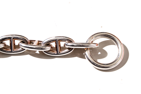 HERMES エルメス シェーヌダンクル GM 13コマ ブレスレット SV925