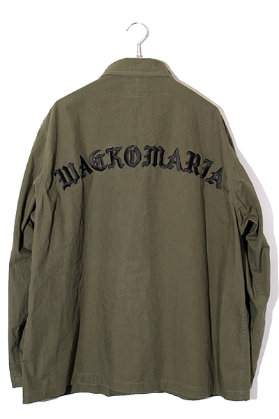 未使用品 2024SS WACKO MARIA ワコマリア SIZE:L ARMY SHIRT TYPE 2 