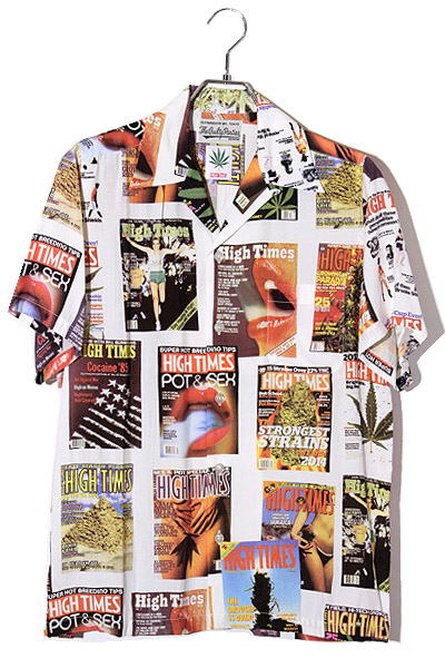WACKO MARIA × HIGHTIMES ワコマリア ハイタイムズ SIZE:S HAWAIIAN 