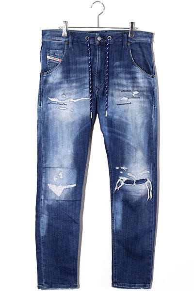 DIESEL ディーゼル SIZE:31 KROOLEY-X-T JOGG JEANS ダメージ加工 