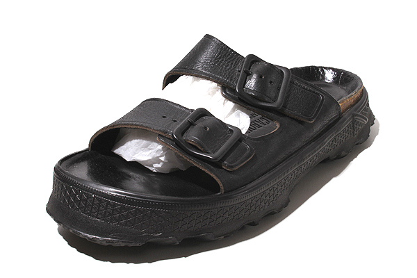 27cm NIGEL CABOURN ナイジェルケーボン PEAT LABEL LEATHER SANDAL 