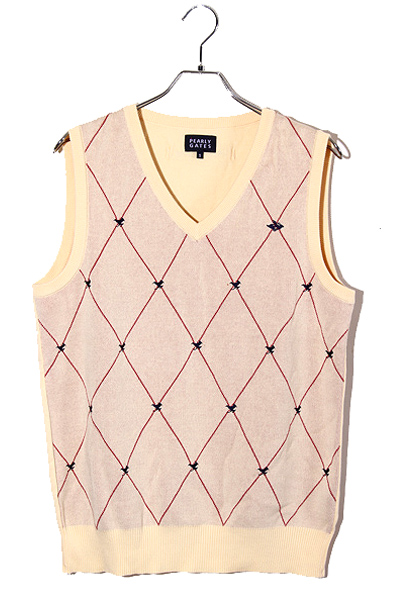 パーリーゲイツニットベスト 新品 パーリーゲイツ ウェア ベスト