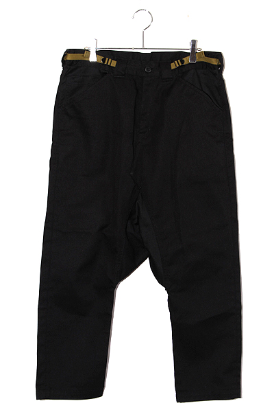 GANRYU サルエルパンツ GANRYU comme des garcons デニム サルエル