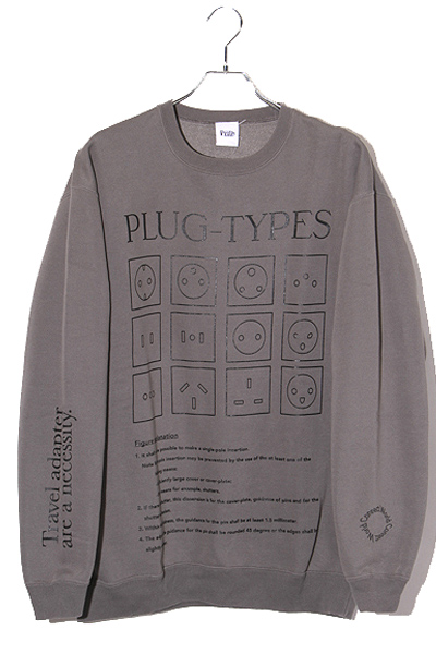 Peate ピート Plugtypes Sweat Shirts クルーネック スウェットシャツ 