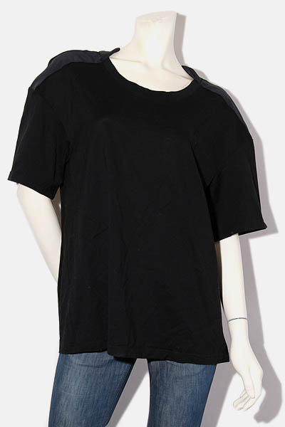 LE CIEL BLEU ルシェルブルー Drape Back Tee ドレープバック Tシャツ  