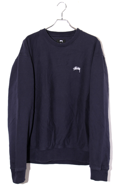 2023SS Stussy ステューシー SIZE:XL Stock Logo Crew Sweat ストック 