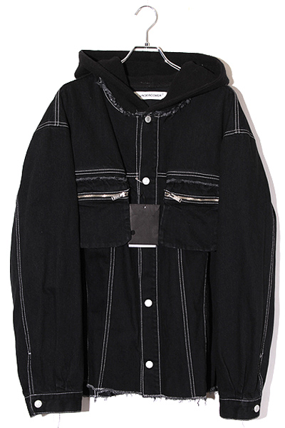 2023AW UNDERCOVER アンダーカバー SIZE:5 フーデッドデニムジャケット 
