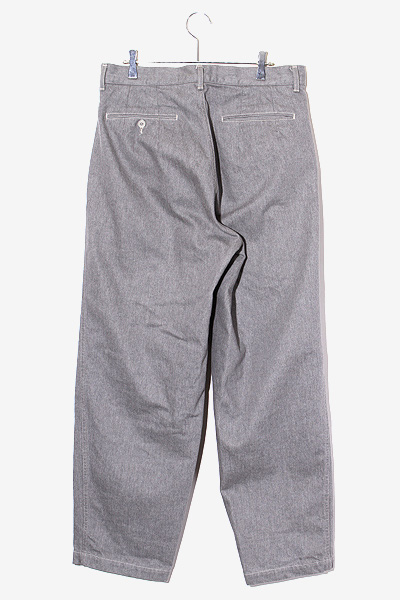 SCYE BASICS サイ ベーシックス メランジェデニム ワイドパンツ  