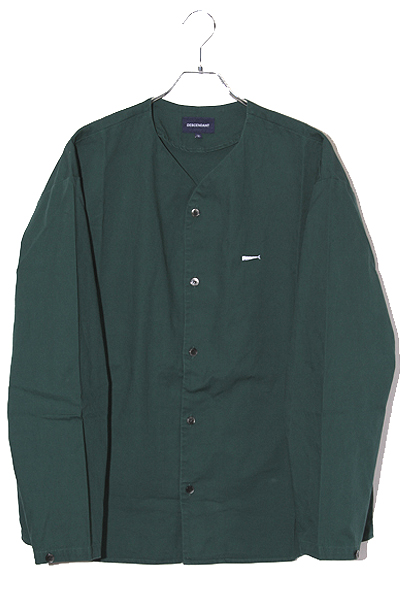 週末限定価格descendant CCN COTTON CARDIGAN DESCENDANT/CCN COTTON CARDIGAN (GREEN)