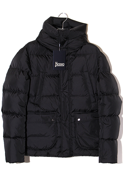 未使用品 2024AW HERNO ヘルノ SIZE:46 ウォーターレペレントナイロン 