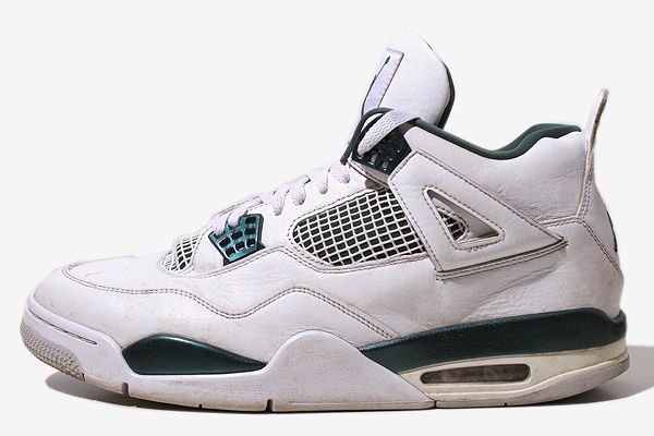 30cm NIKE ナイキ AIR JORDAN 4 RETRO OXIDIZED GREEN/WHITE/NEUTRAL 