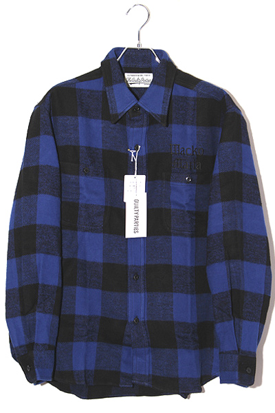 未使用品 2024SS WACKO MARIA ワコマリア FLANNEL REGULAR COLLAR 