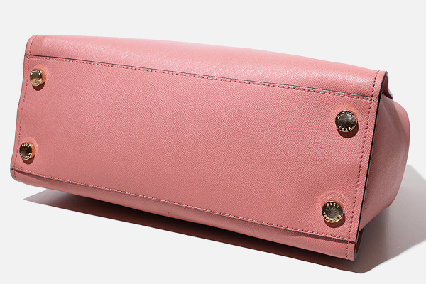 MICHAEL KORS マイケルコース ゴールドチェーン レザー トート