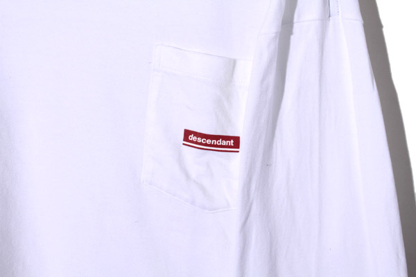 24SS DESCENDANT ディセンダント HORIZON ORGANIC COTTON CROP LS TEE