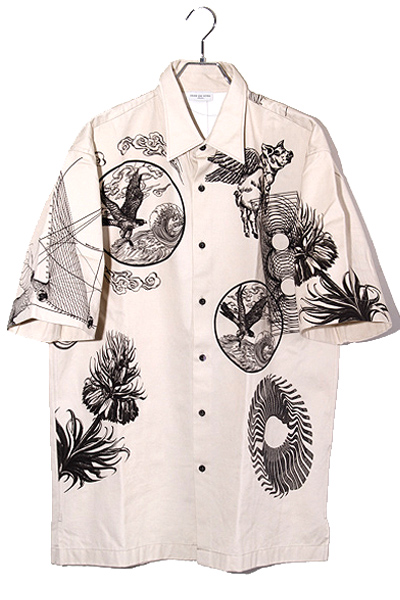 Dries van Noten】クラッセン 半袖シャツ デッサンC