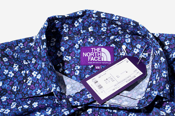 25SS ノースフェイス パープルレーベル  フラワープリント シャツ WM 2025SS THE NORTH FACE PURPLE LABEL ノースフェイス パープル