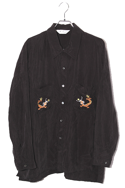 ancellm AGING EMBROIDERY SHIRT 1 ANCELLM アンセルム AGING