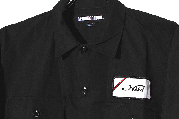 ネイバーフッド25SS クラシックワークシャツ　新品　Sサイズ 252TSNH-SHM01-01-GY?$VS_1500$
