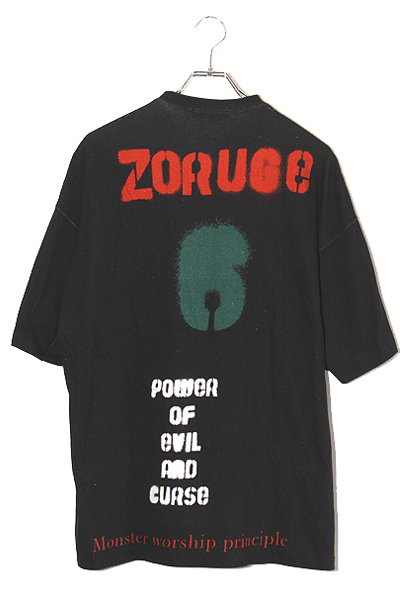 19SS UNDERCOVER 総柄TEE ZORUGE Tシャツ TOKYO 【公式通販】