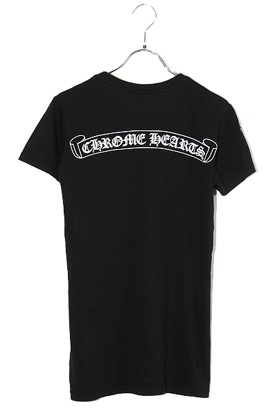CHROMEHEARTSMクロムハーツ ホースシュー スクロールラベル Tシャツ CHROMEHEARTSMクロムハーツ ホースシュー スクロールラベル Tシャツ