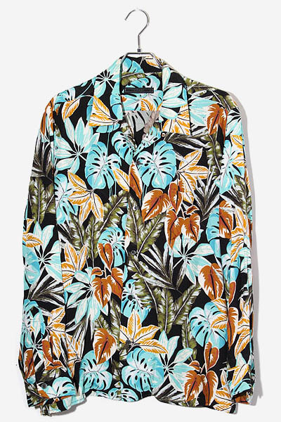 SOPHNET. ALOHA L/S BIG SHIRT L ソフネット アロハ 2023SS SOPHNET. ソフネット ALOHA L/S BIG SHIRT アロハ 長袖