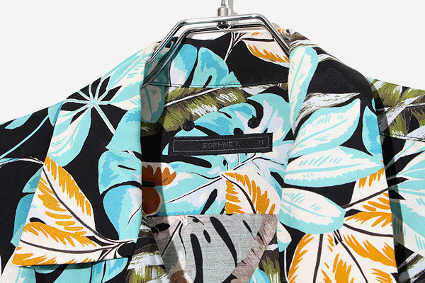 SOPHNET. ALOHA L/S BIG SHIRT L ソフネット アロハ 2023SS SOPHNET. ソフネット ALOHA L/S BIG SHIRT アロハ 長袖
