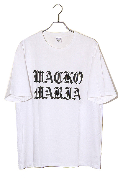 WACKO MARIA Tシャツ XL White 2024AW WACKO MARIA ワコマリア ロゴ プリント 半袖Tシャツ L