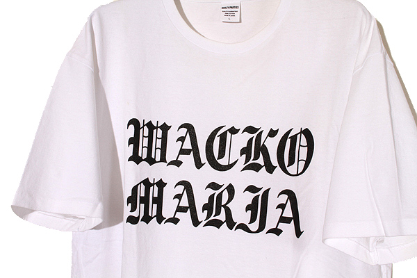 2024AW WACKO MARIA ワコマリア ロゴ プリント 半袖Tシャツ L