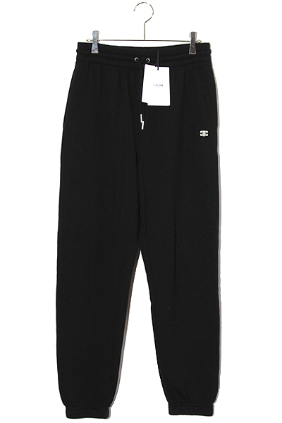 未使用品 CELINE セリーヌ コットン&カシミア トリオンフ 刺繍 ルーズ