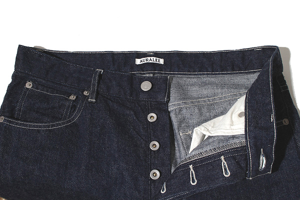 【新品未使用】auralee オーラリー2024ss パンツ 2024SS AURALEE オーラリー SELVEDGE LIGHT DENIM WIDE PANTS