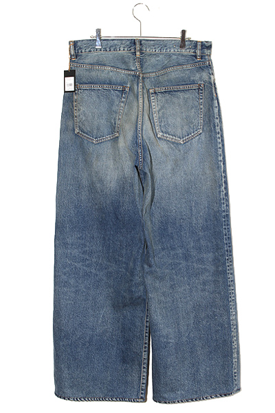 【新品】マインデニムMINEDENIMワイドパンツE.Wide 5pocket MINEDENIM（マインデニム） ： Light weight Denim E.Wide 5pocket USS