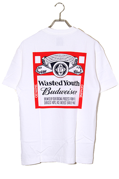 未使用品 Wasted youth × Budweiser ウェイステッドユース