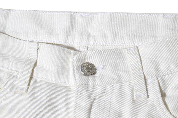 GUCCI グッチ シルバー金具 ボトムス デニムパンツ 34 WHITE ホワイト