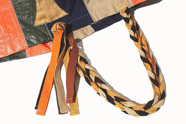 2023AW KHOKI コッキ Color-block vinyl bag カラーブロック