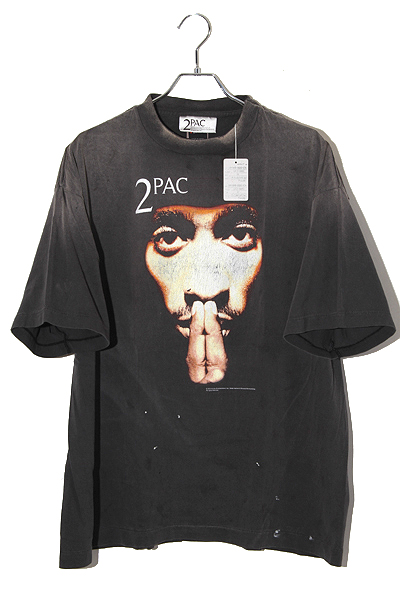 未使用品 2025SS SAINT Mxxxxxx セントマイケル 2PC_SS TEE / 2PAC 