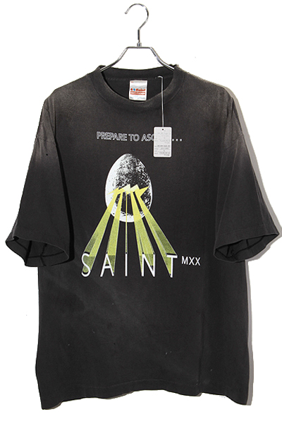 未使用品 2025SS SAINT Mxxxxxx セントマイケル SS TEE / EGG 