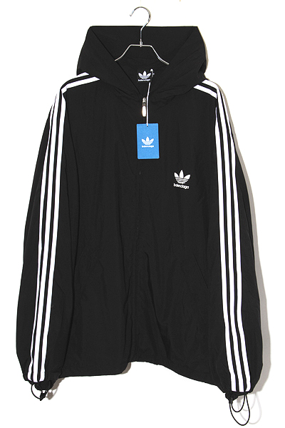 BALENCIAGA × adidas バレンシアガ アディダス Logo Print Zip