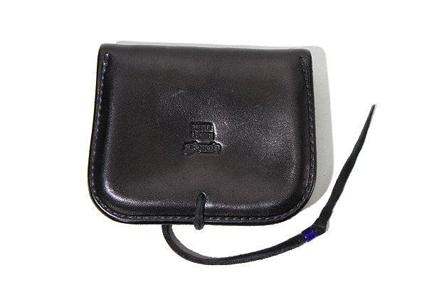 goro's ゴローズ 角型小銭入れ コンチョ レザー コインケース F BLACK