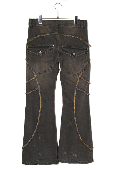 メンズ BEAMS FUTURE ARCHIVE / FRINGE FADE DENIM