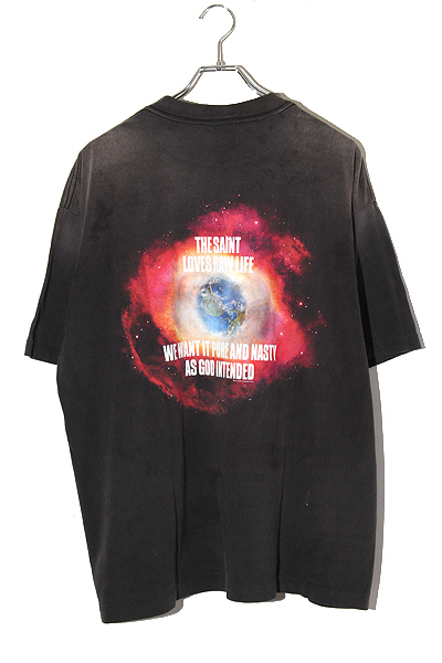 未使用品！ saint mxxxxxx マイケル 半袖 Tシャツ ブラック黒 L 新品未使用SAINT MXXXXXX セントマイケル Tシャツ M 半袖