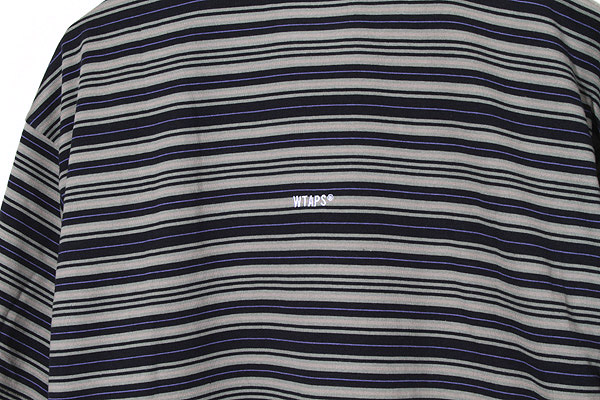 WTAPS BDY ボーダ WTAPS 新品 ダブルタップス 23SS BDY 01 LS TEE ボーダー 長袖T