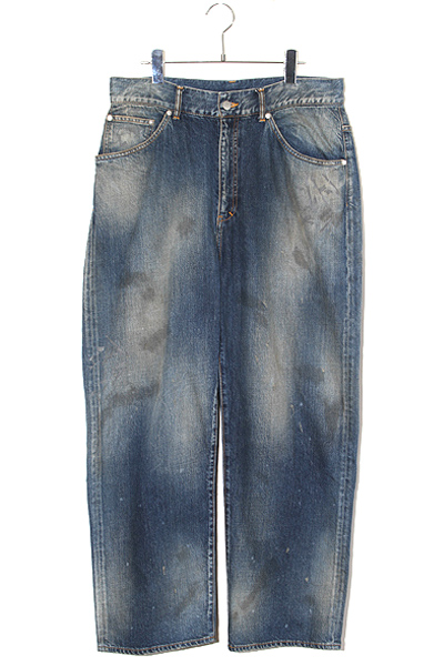 TAPERED 5P DENIM PANTS　ancellm attic別注 ANCELLM - 【別注】SELVEDGE TAPERED 5P DENIM PANTS/INDIGO
