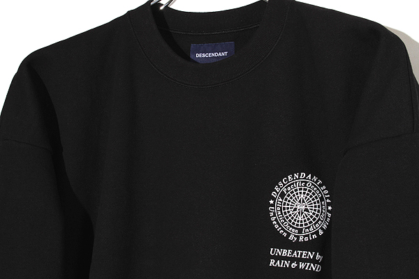未使用品 2024AW DESCENDANT ディセンダント STERN CREW NECK