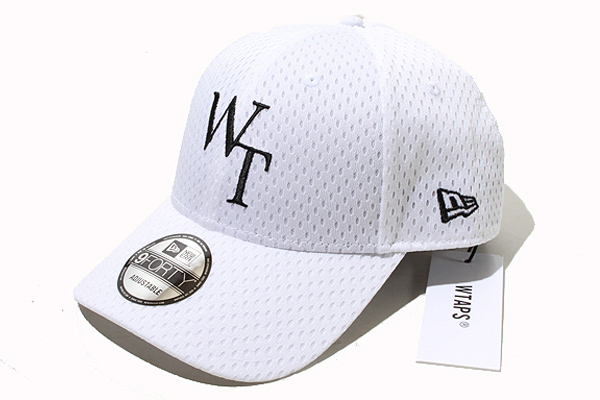 wtaps 9FORTY CAP POLY MESH NEWERA ホワイト 未使用品 2025SS WTAPS ダブルタップス 9FORTY / CAP / POLY