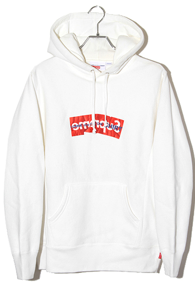 希少 17ss Supreme コムデギャルソン パーカー L boxlogo シュプリーム
